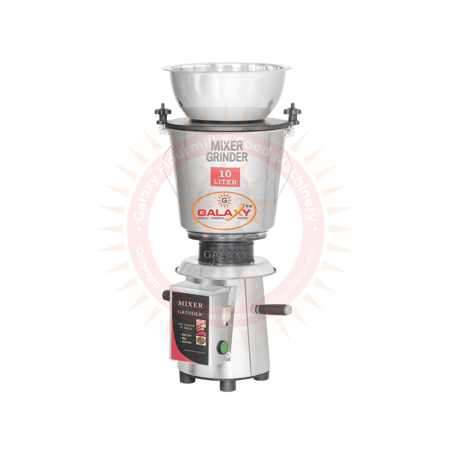 2HP MIXER - 10 LITRE