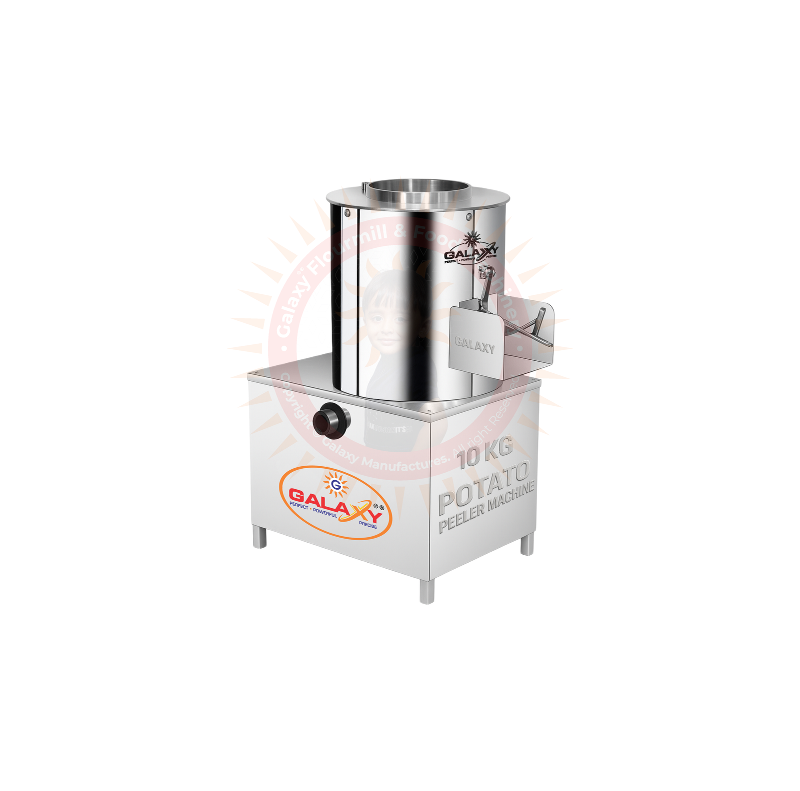 POTATO PEELER MACHINE - 10 KG