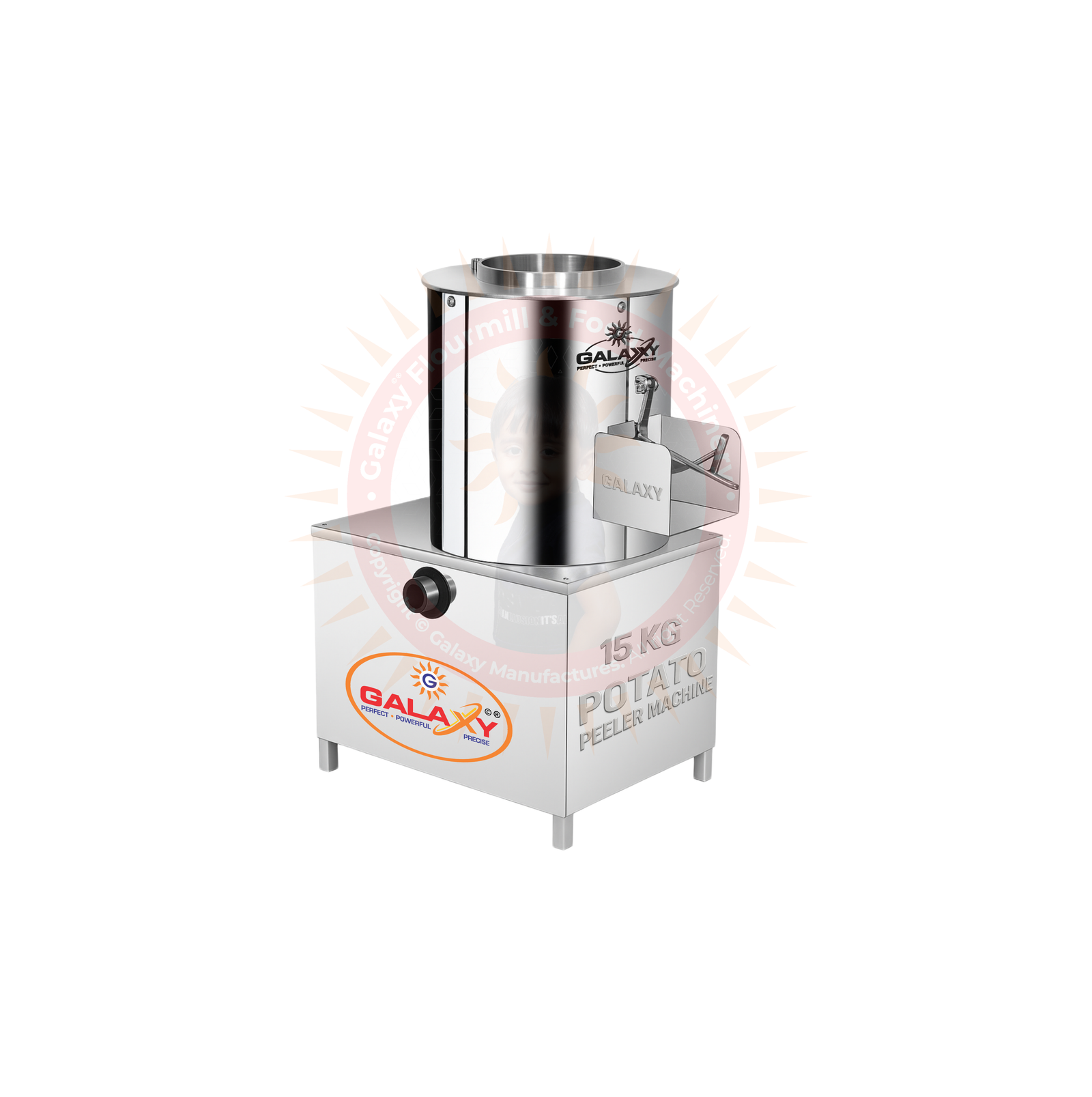 POTATO PEELER MACHINE - 15 KG