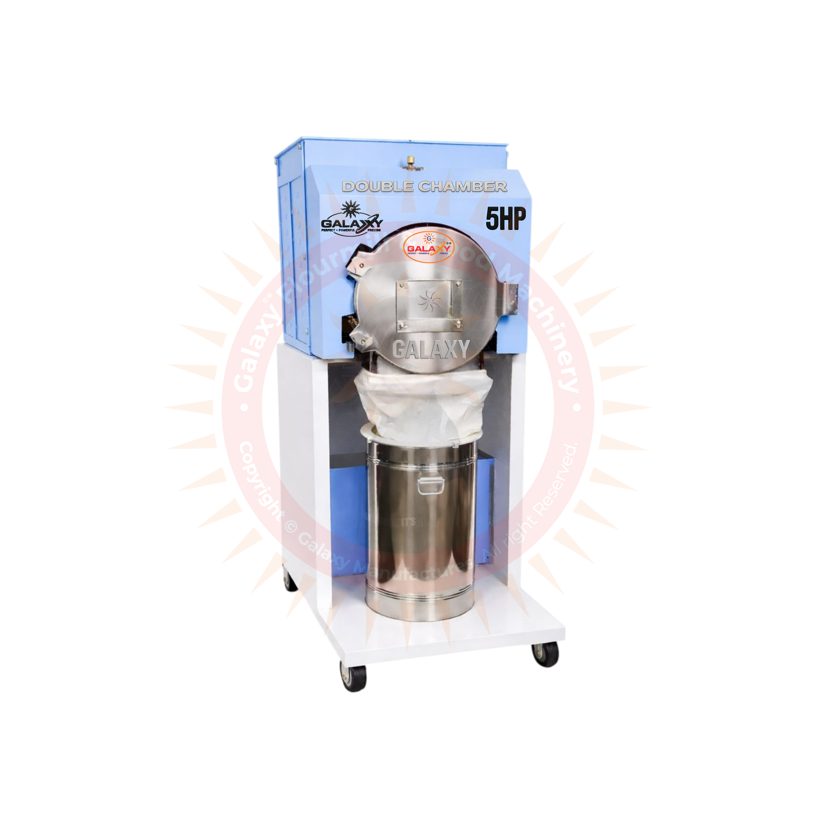 5HP MS PULVERIZER - DOUBLE CHAMBER