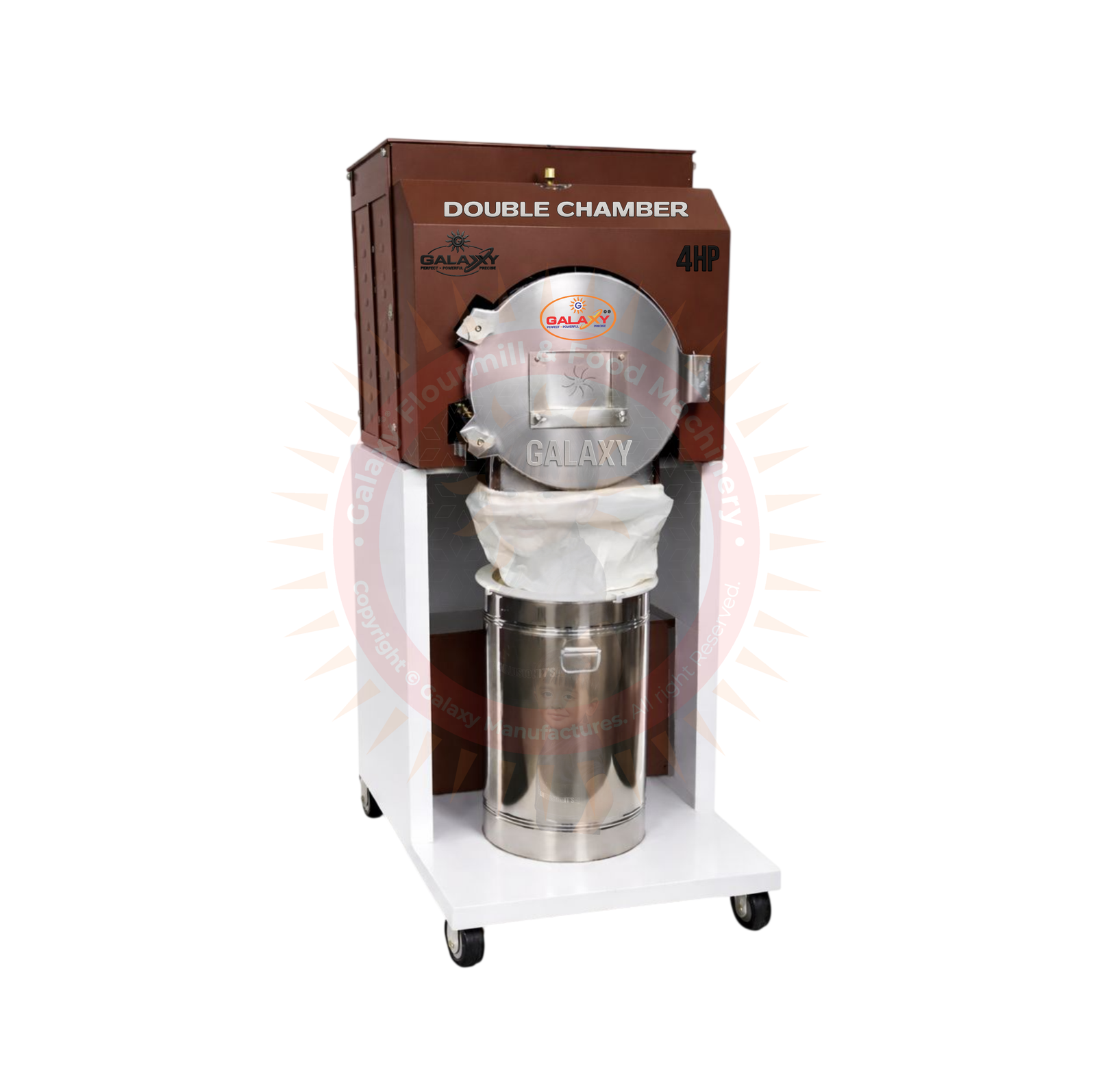 4HP MS PULVERIZER - DOUBLE CHAMBER