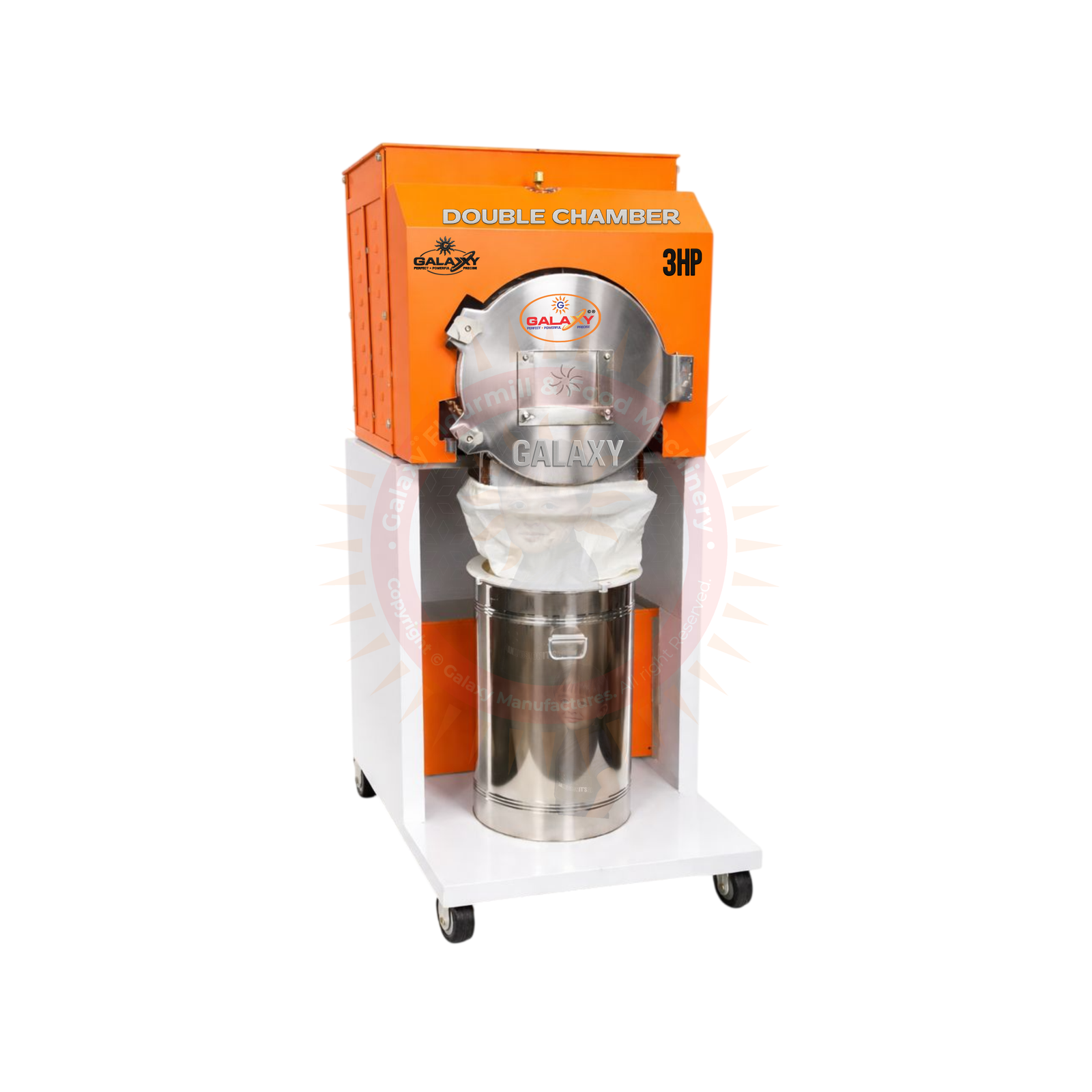 3HP MS PULVERIZER - DOUBLE CHAMBER