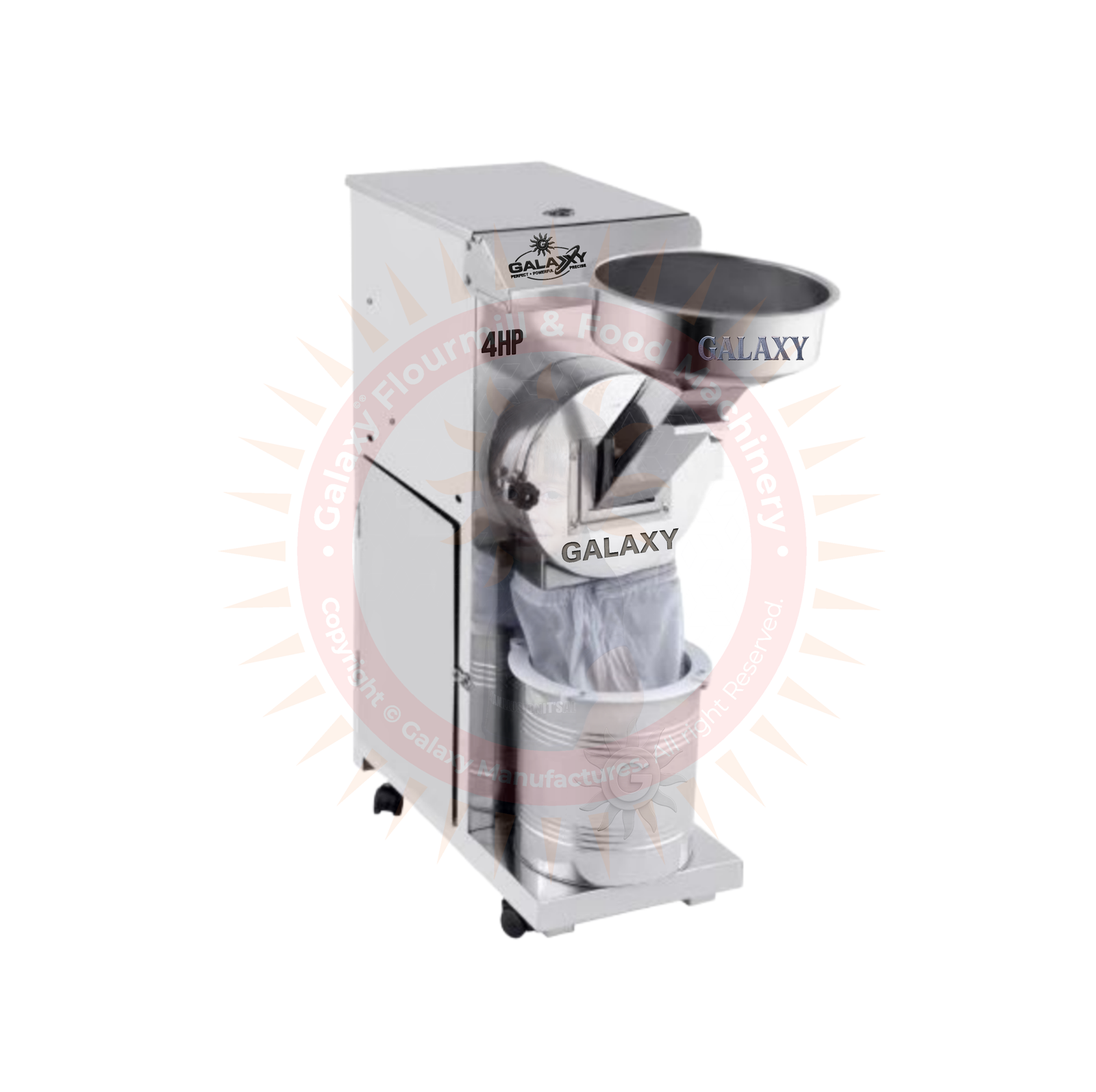 4HP SS PULVERIZER