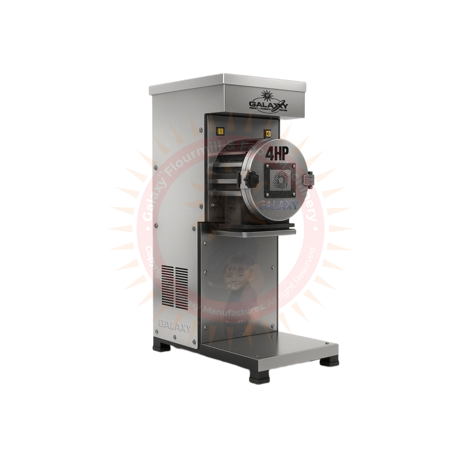 4HP PREMIUM SS PULVERIZER