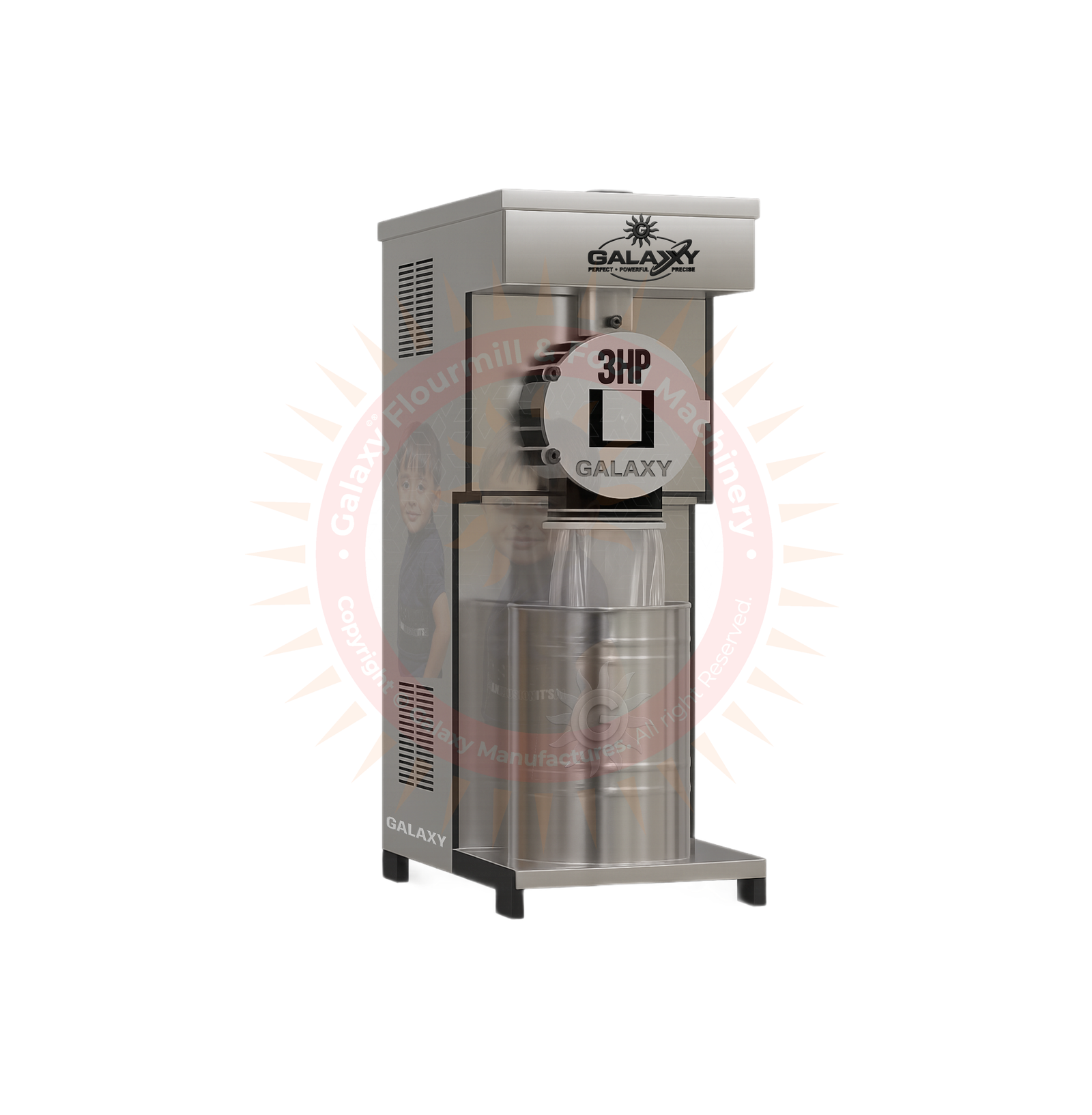 3HP PREMIUM SS PULVERIZER