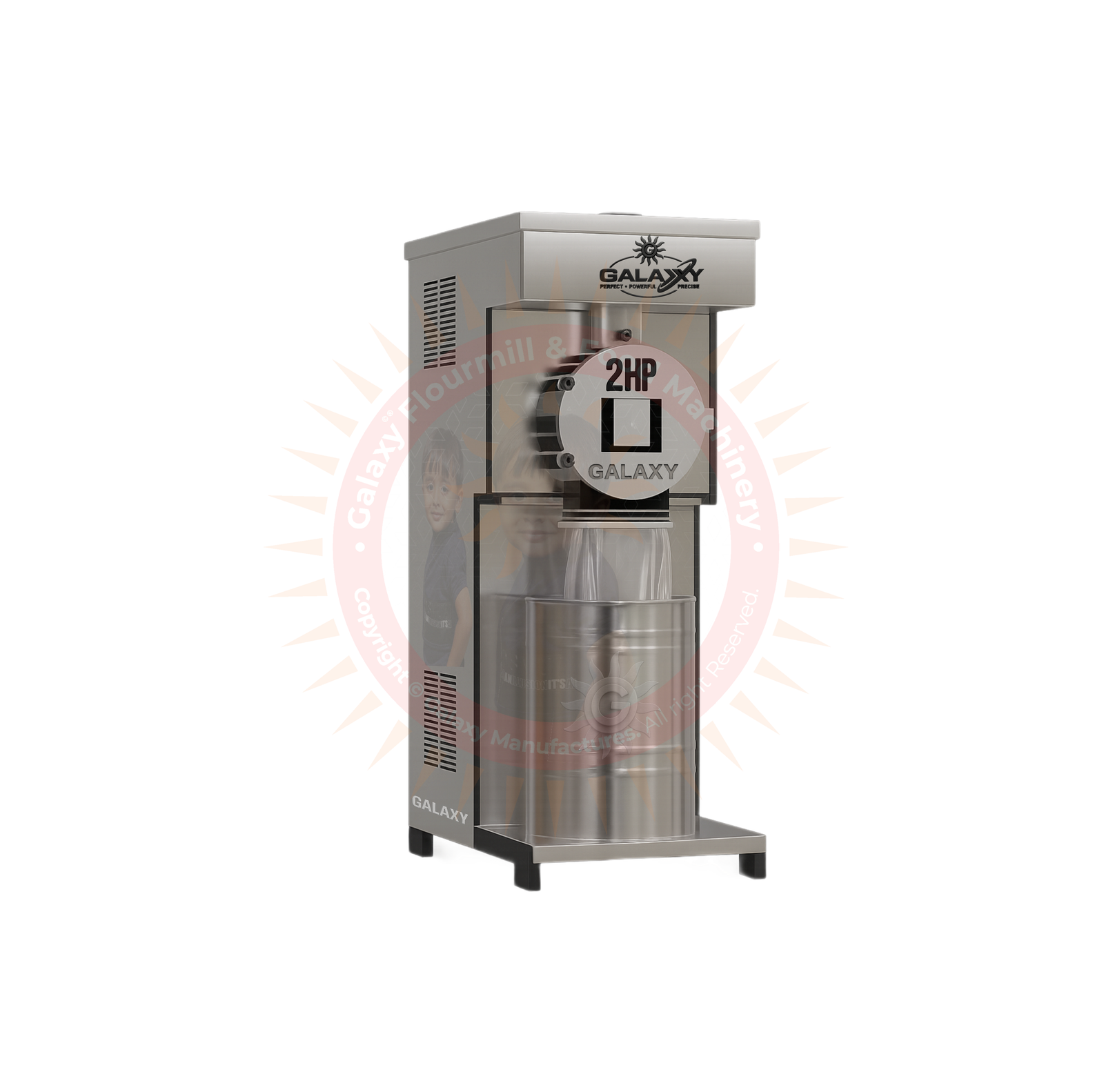 2HP PREMIUM SS PULVERIZER